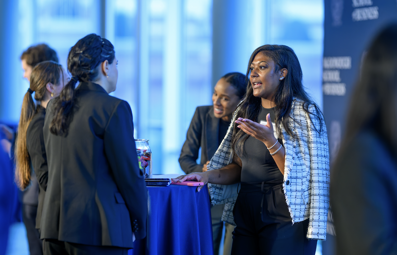 Steers Center's second Real Estate Career Fair in collaboration with Jackson Lucas and the Georgetown McDonough School of Business (MSB) Career Center on September 29th, 2025